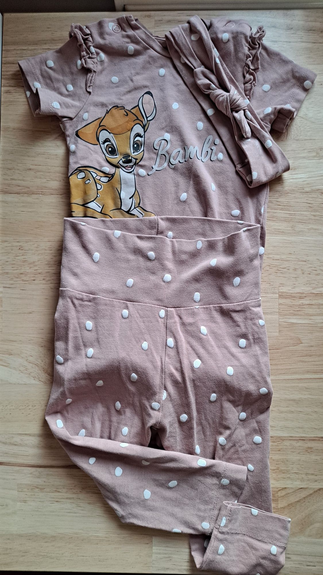 Komplet niemowlecy h&m bambi