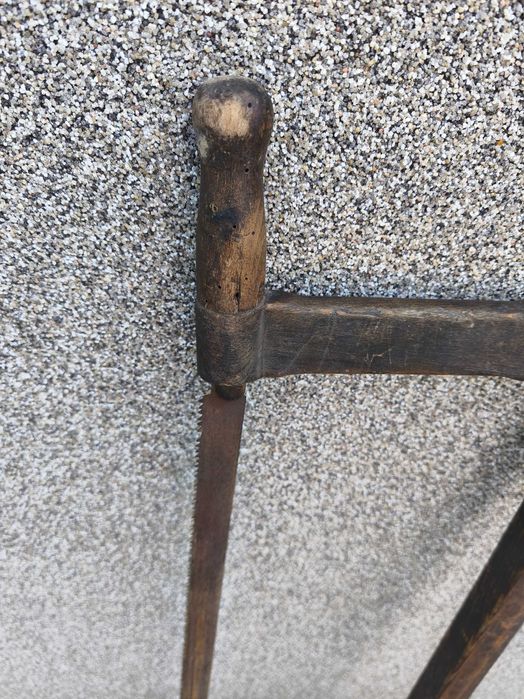 Ręczna piła ramowa PRL 2 rękojeści