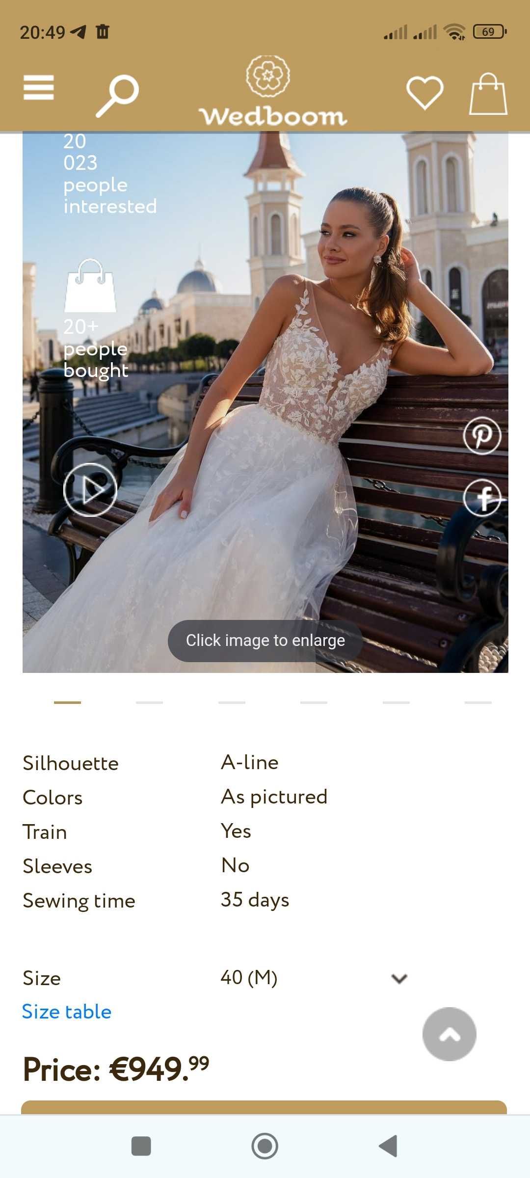 Весільне плаття Silviamo S-543-Cassia