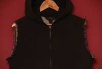 Polo Ralph Lauren рр M crop sleeve hooded jacket балахон из хлопка