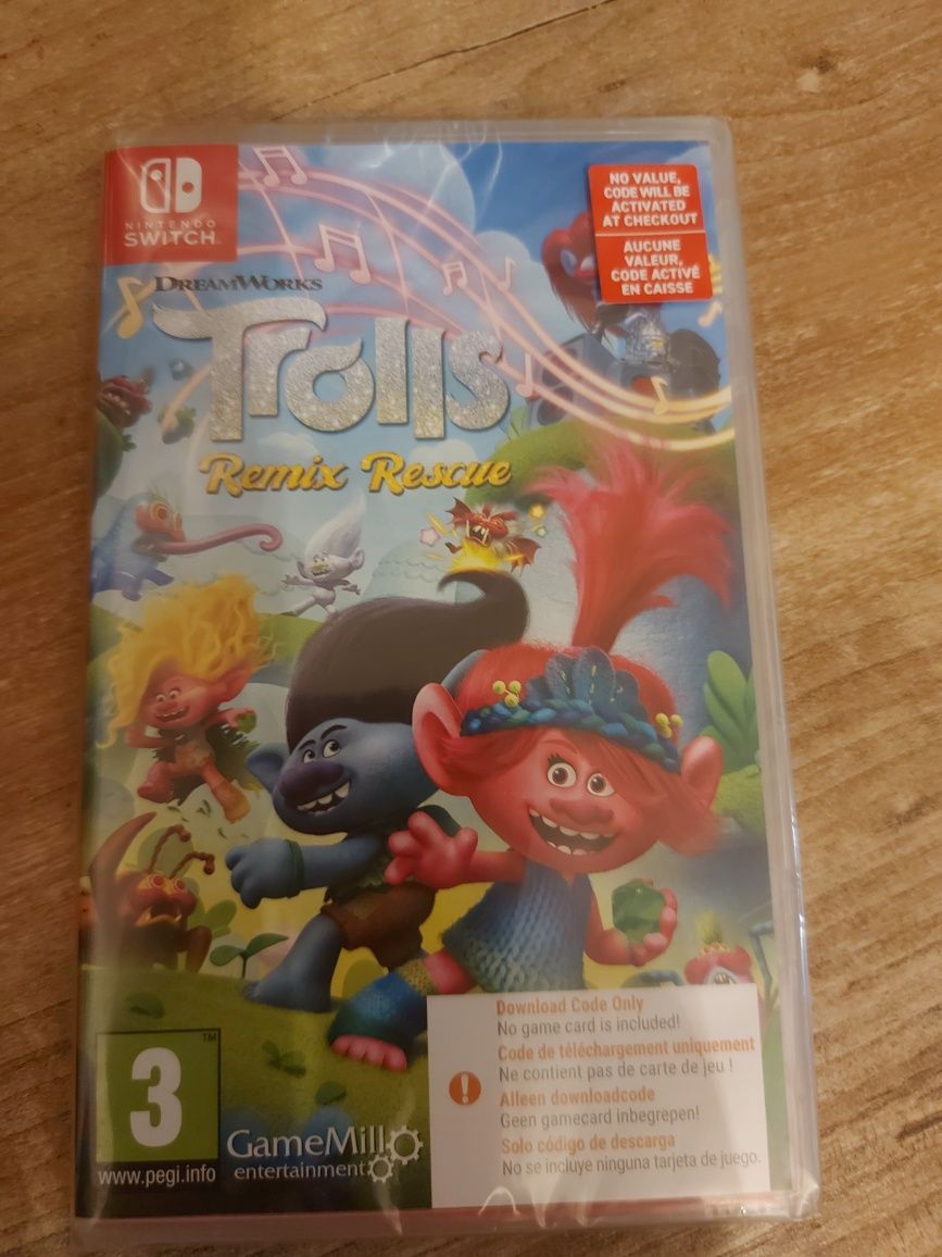 Gra trolls remix rescue na nintendo switch