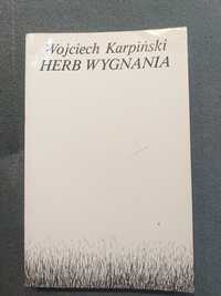"Herb wygnania" Wojciech Karpiński