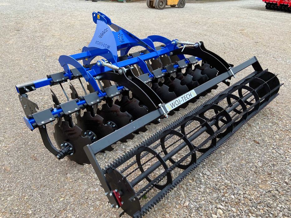 Brona talerzowa kompaktowa LEKKA simply / WOJ-TECH/ talerzówka agregat