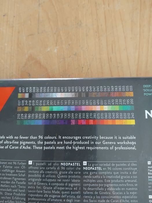 Komplet kredek Caran D Ache NEOPASTEL 96 szt.