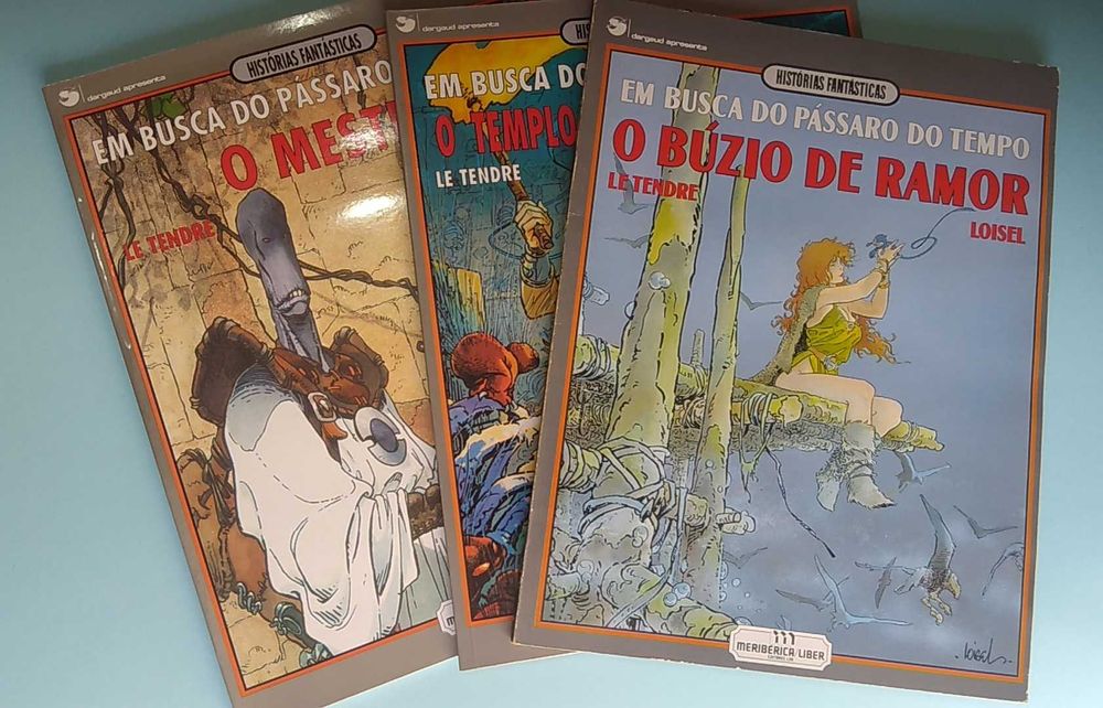 LOISEL - Em Busca do Pássaro do Tempo - 3 volumes Meribérica