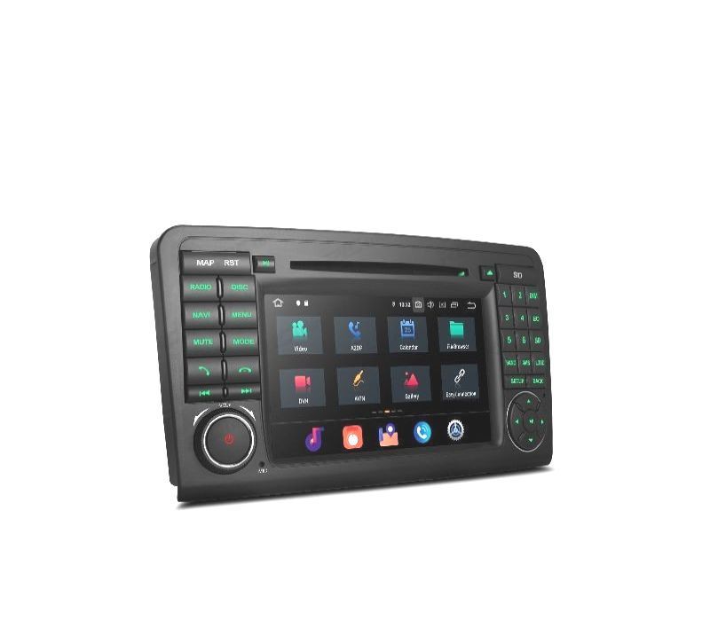 AUTO RADIO GPS ANDROID 12 PARA MERCEDES ML W164 GL X164