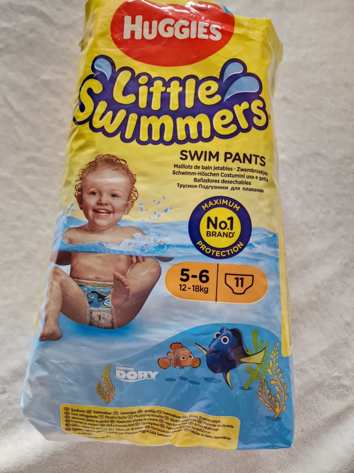 Huggies little swimmers 5-6, 11sztuk
