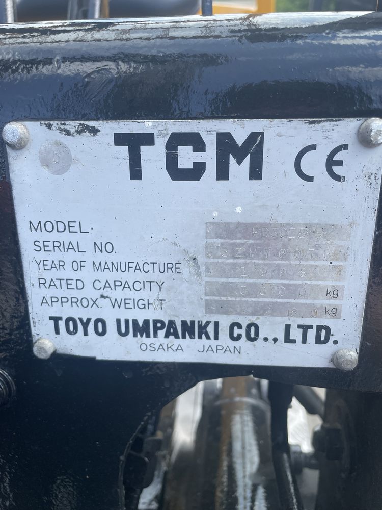 Wózek widłowy TCM