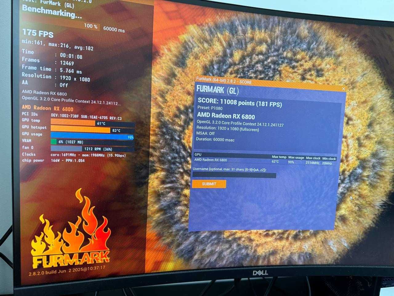 Karta graficzna XFX RX 6800 Speedster SWFT 319 16GB (stan idealny)