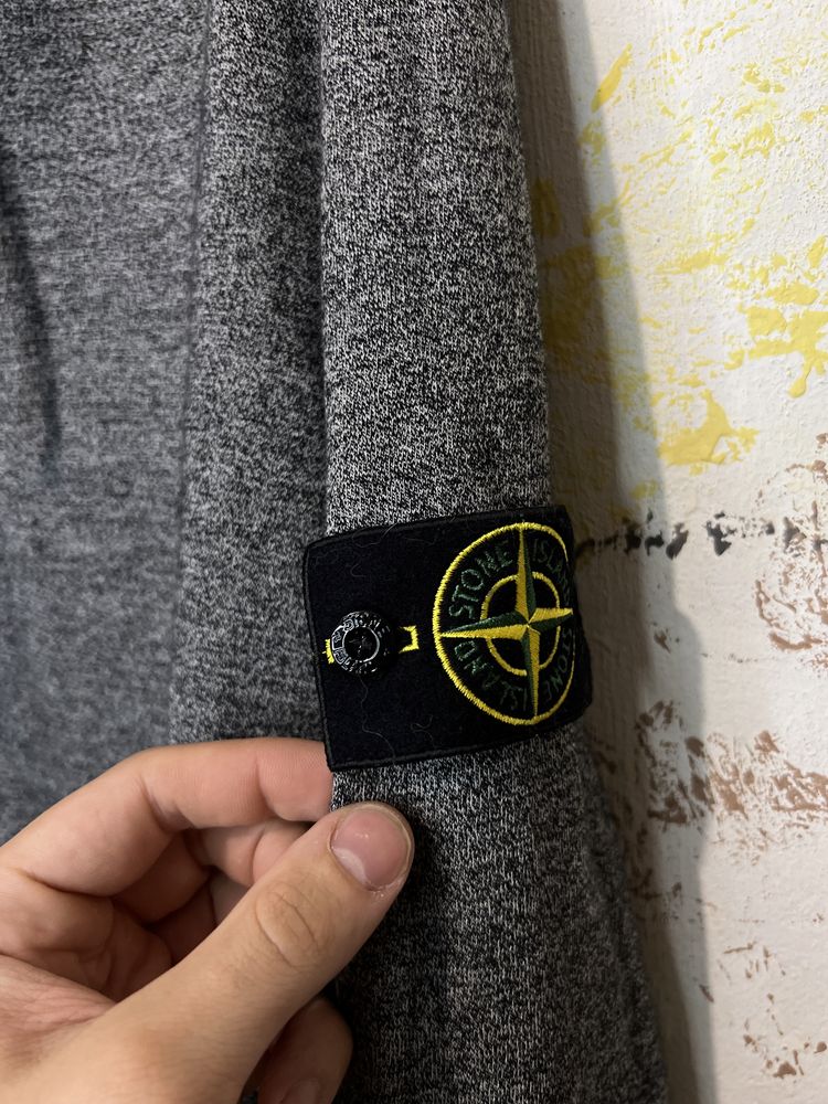 Худи на молнии Stone Island винтаж оригинал размер L