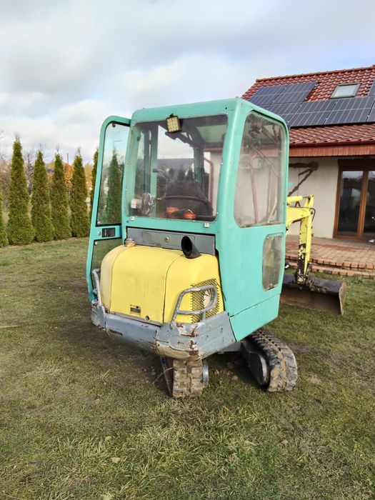 Minikoparka Yanmar b15 gotowa do pracy od zaraz