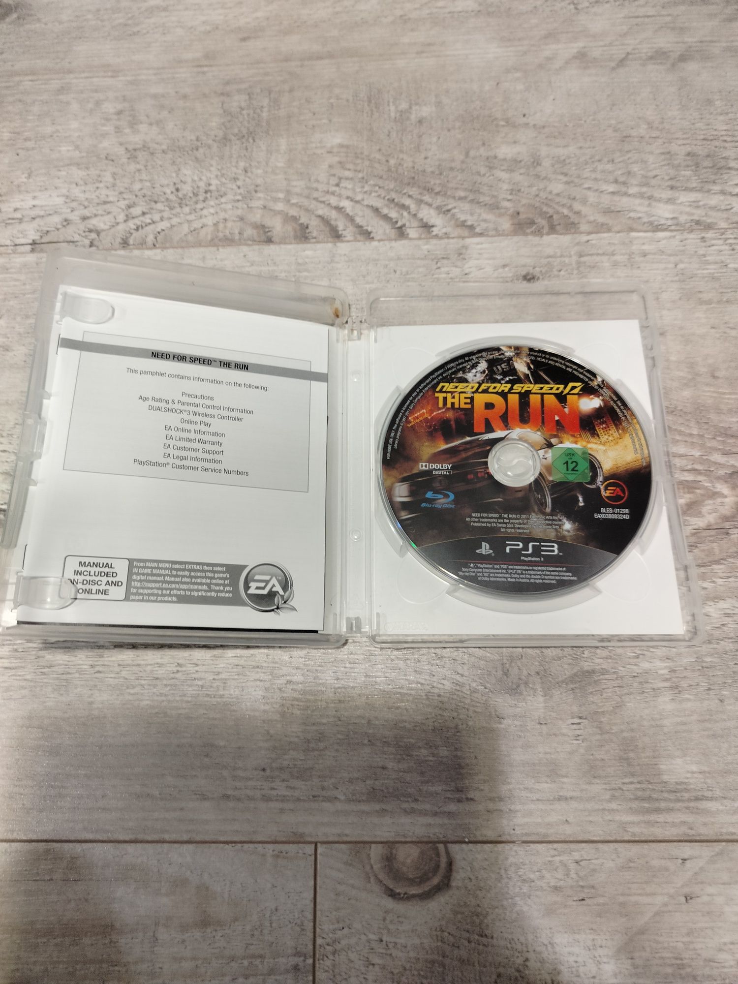 Gra need for speed the run ps3