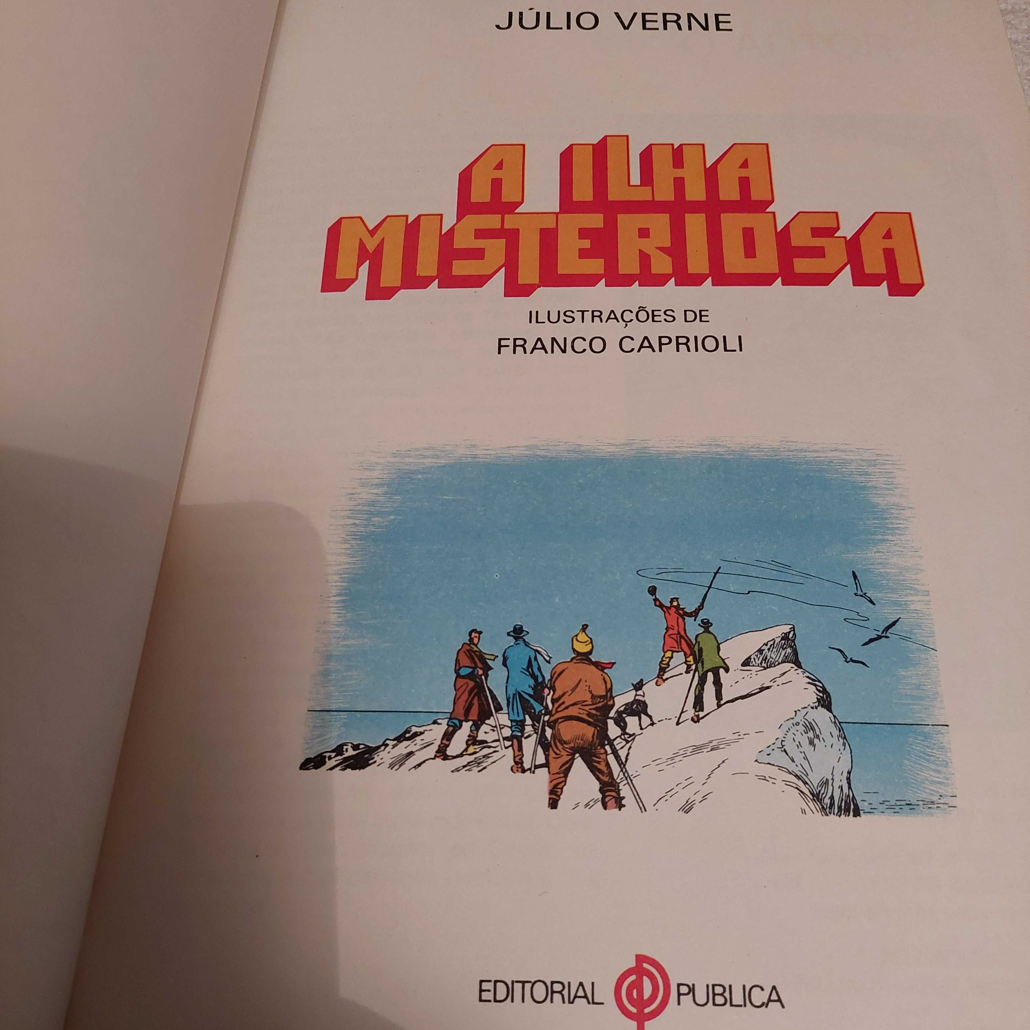 Bd A ilha misteriosa, de Júlio Verne