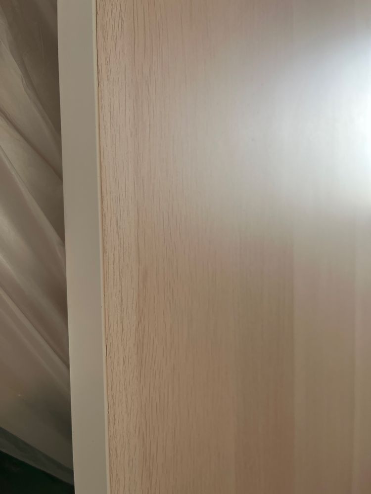 Blat biurko linnmon ikea 150x75 z regulowanymi nozkami