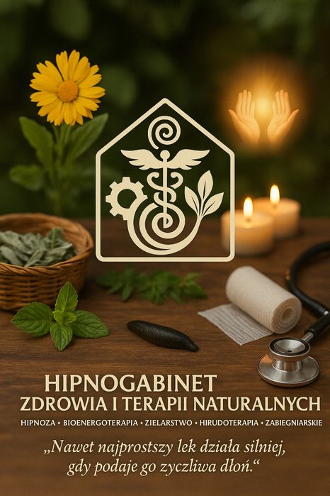 Hipnoterapia bioenergoterapia zielarstwo hirudoterapia pielęgniarstwo