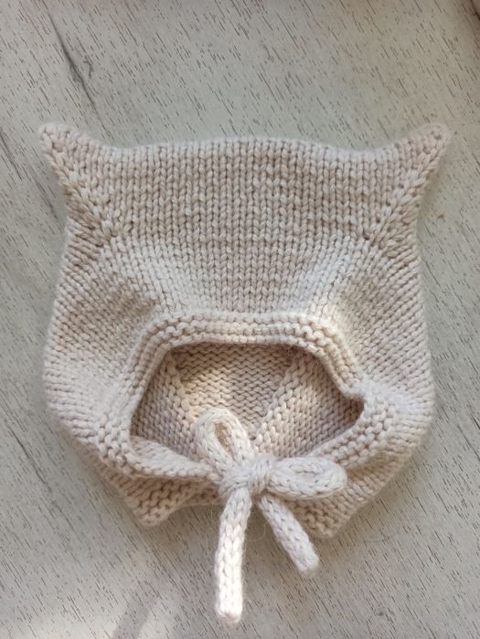 Кото-шапка на дорослого або підлітка