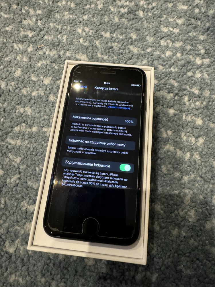 iPhone 7 32gb (nowa bateria 100%) czarny