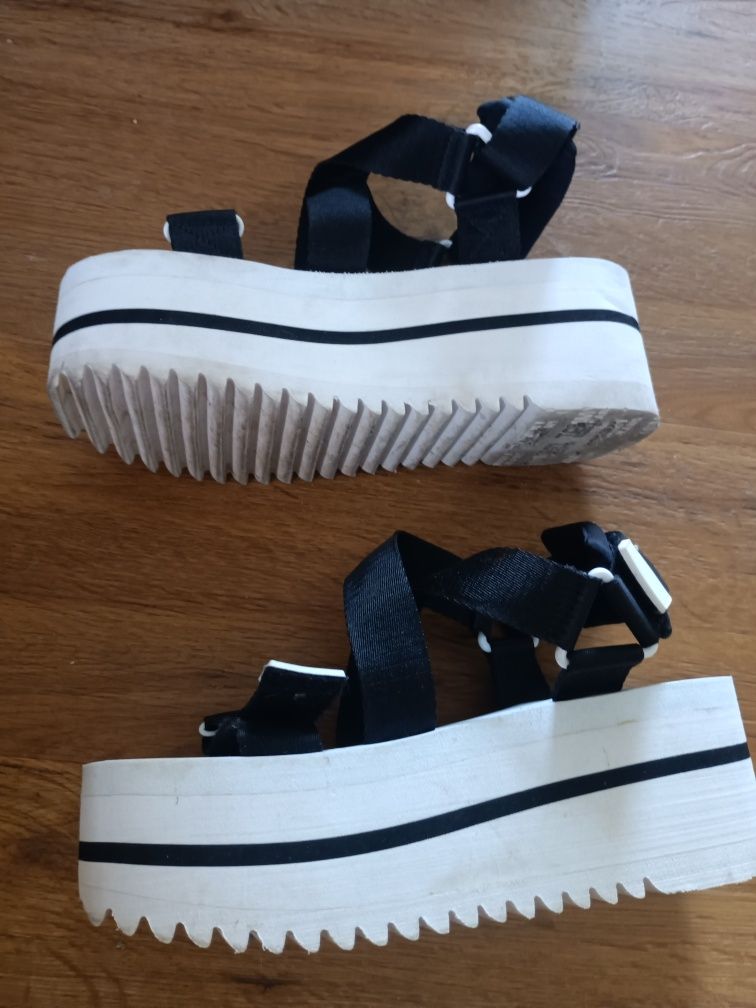 Sandálias plataforma Tommy Jeans