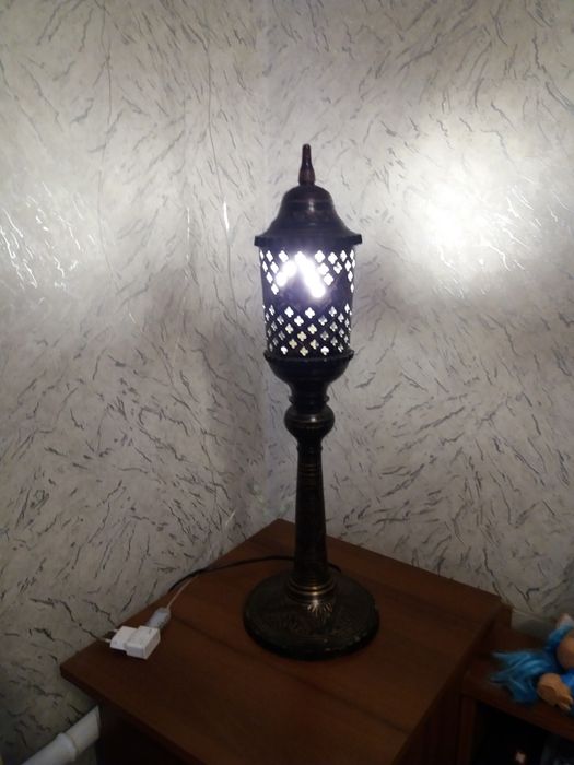 Светильник, ночник латунный Индия