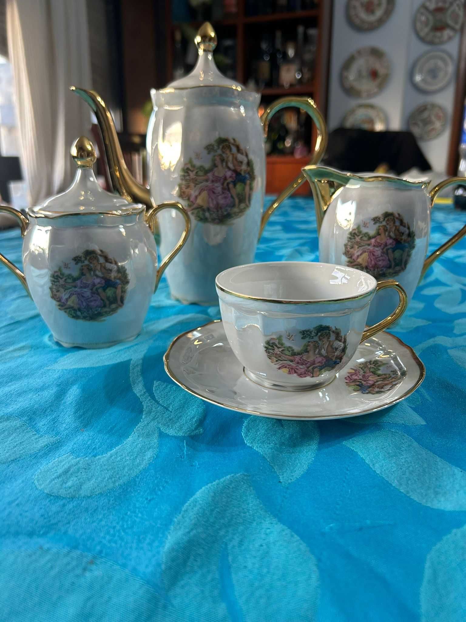 Serviço de chá Coimbra S.P. Portugal - 10 Chávenas