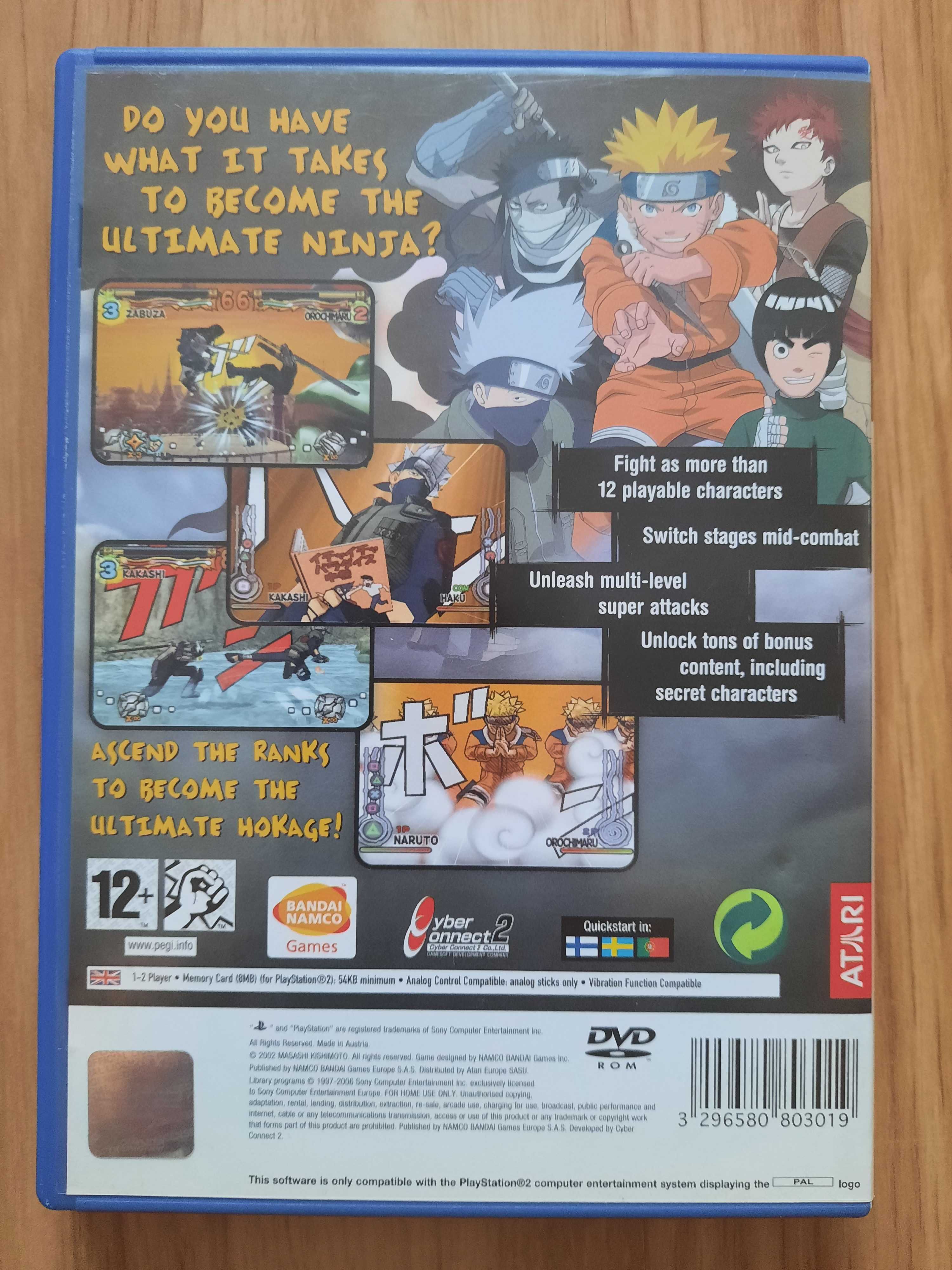 NARUTO ULTIMATE NINJA PS2 gra na konsolę ps2