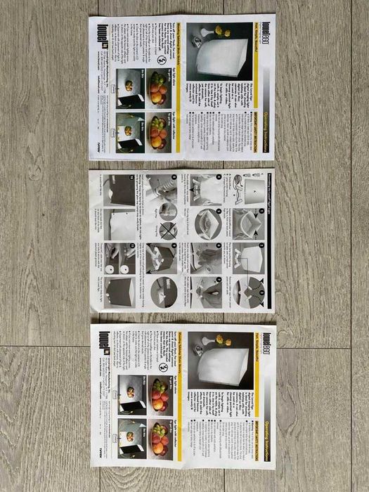 Lampy do fotografii kulinarnej, produktowej Lowel Ego Digital Imaging