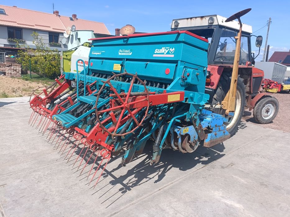 3,0m Zestaw uprawowo-siewny LEMKEN (filmiki)SULKY