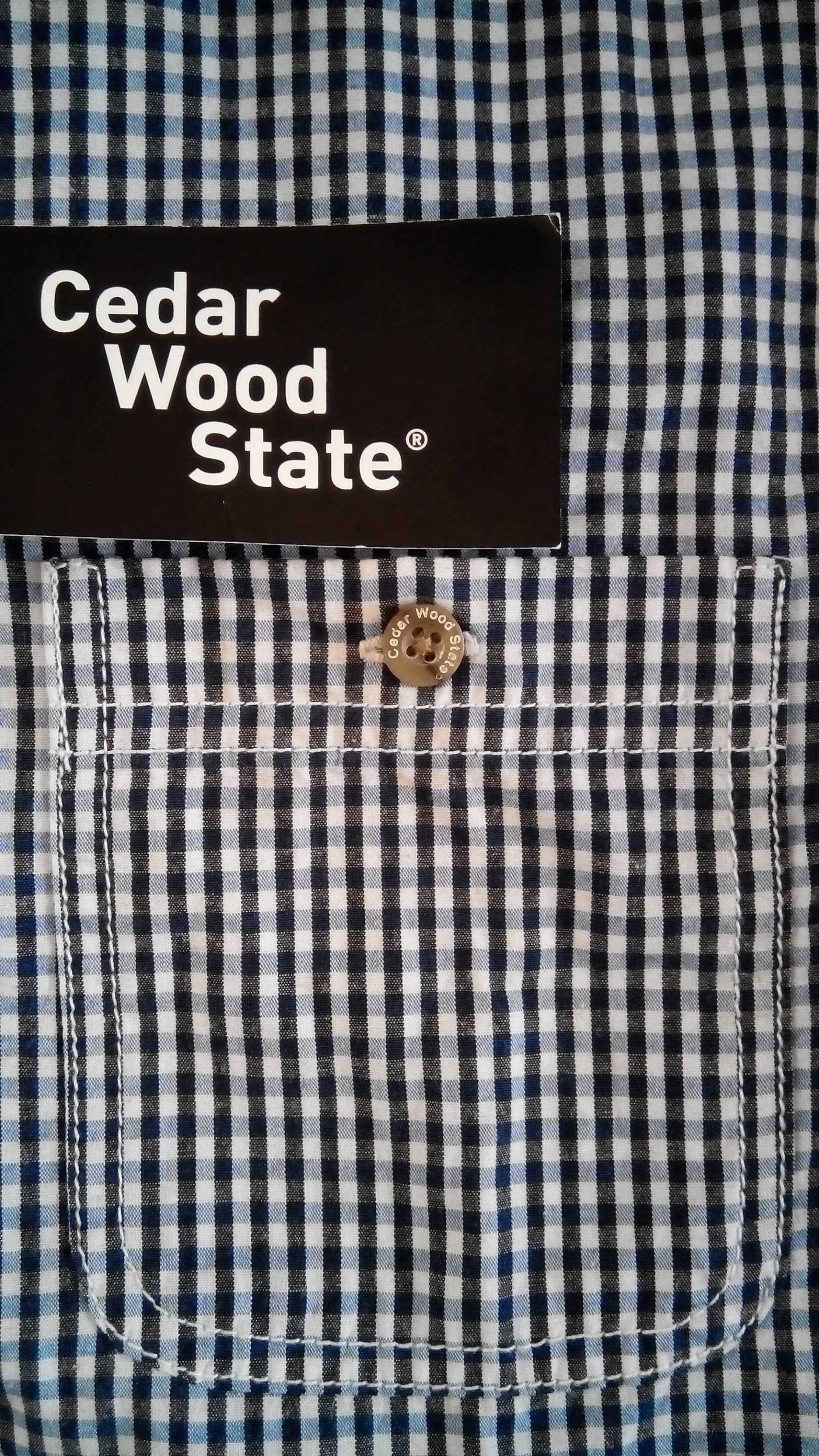 Рубашка новая Sedar Wood State сорочка