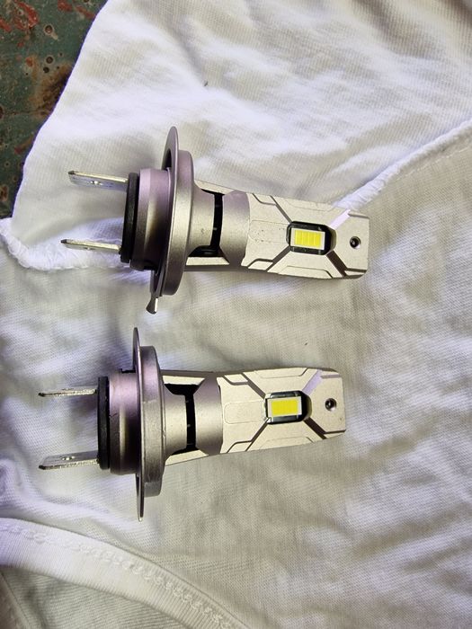 Żarówki LED H7. Mocne.