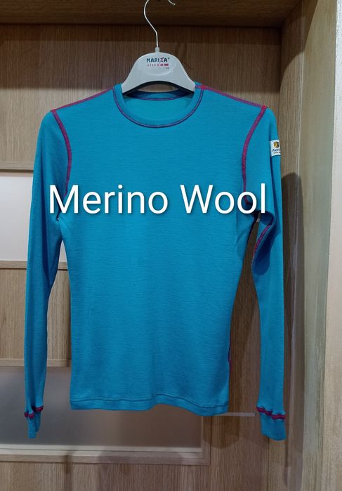 Bluzka koszulka termiczna wełniana, Merino Wool wełna Janus 152