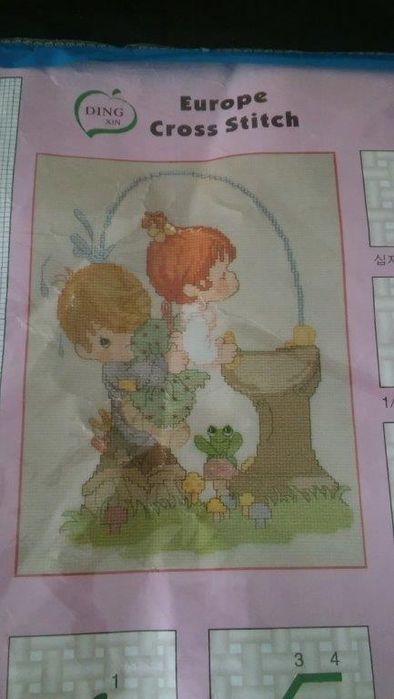 2 набори для вишивання одним лотом