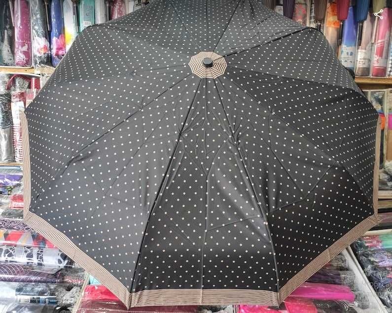 Жіноча парасолька на 10 шпиць полегшена повний автомат