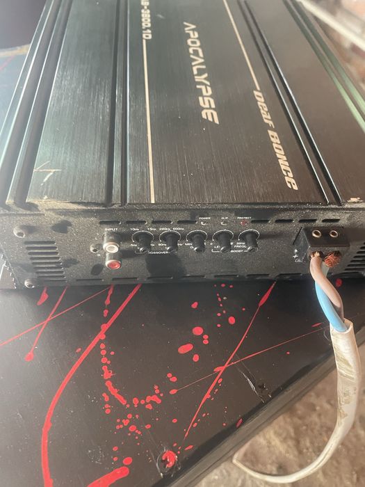 Усилитель моноблок deaf bonce apocalypse 3800.1