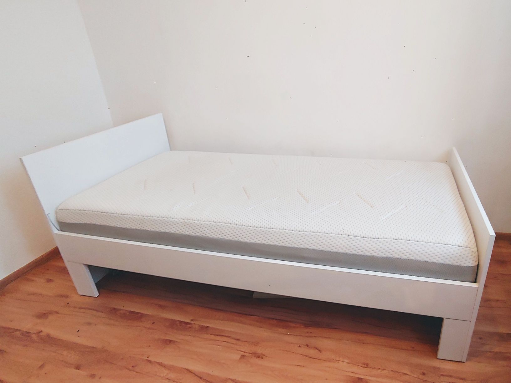 Łóżko z materacem 80x200. Łóżko jednoosobowe. Materac jednoosobowy