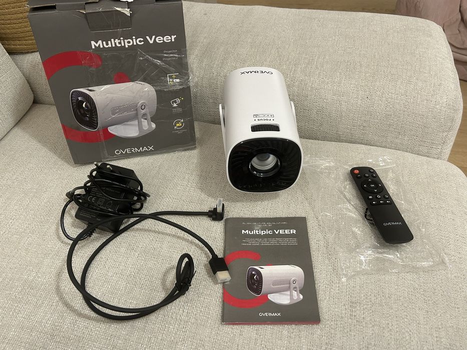 Projektor OVERMAX Multipic Veer HD (1280 x 720), 2000 ANSI lumen Wi-Fi