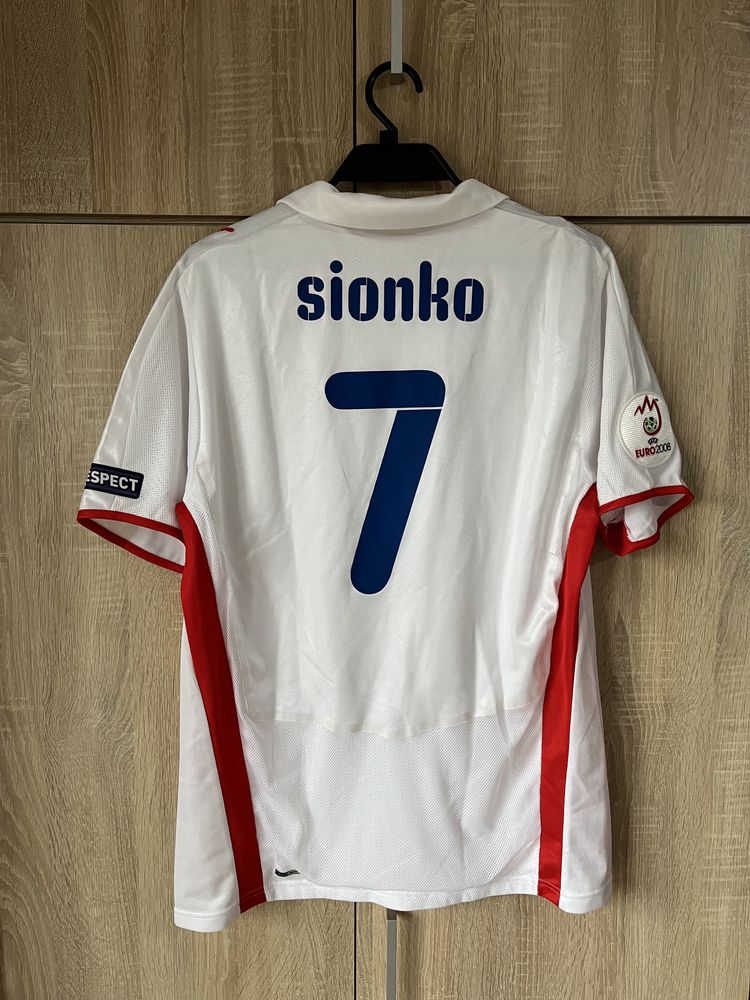Czechy koszulka piłkarska meczowa puma 2008 L Sionko