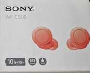 Słuchawki Sony WF-C500 Bluetooth bezprzewodowe dokanałowe mikrofon BDB