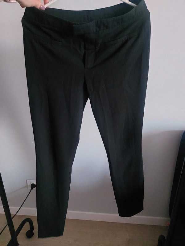 Cygaretki chinosy czarne zara eleganckie zara xs