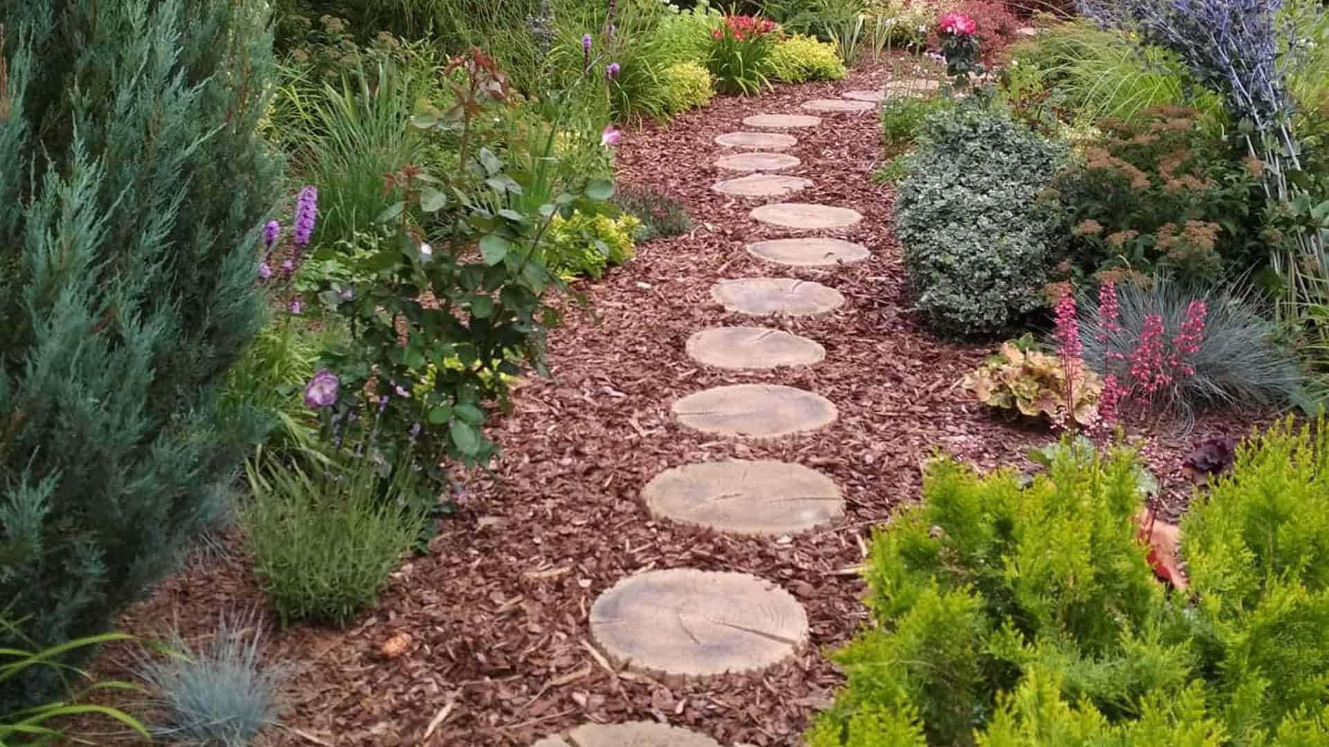 Pień betonowy ozdoba do ogrodu imitacja drewna deska plaster dekoracja