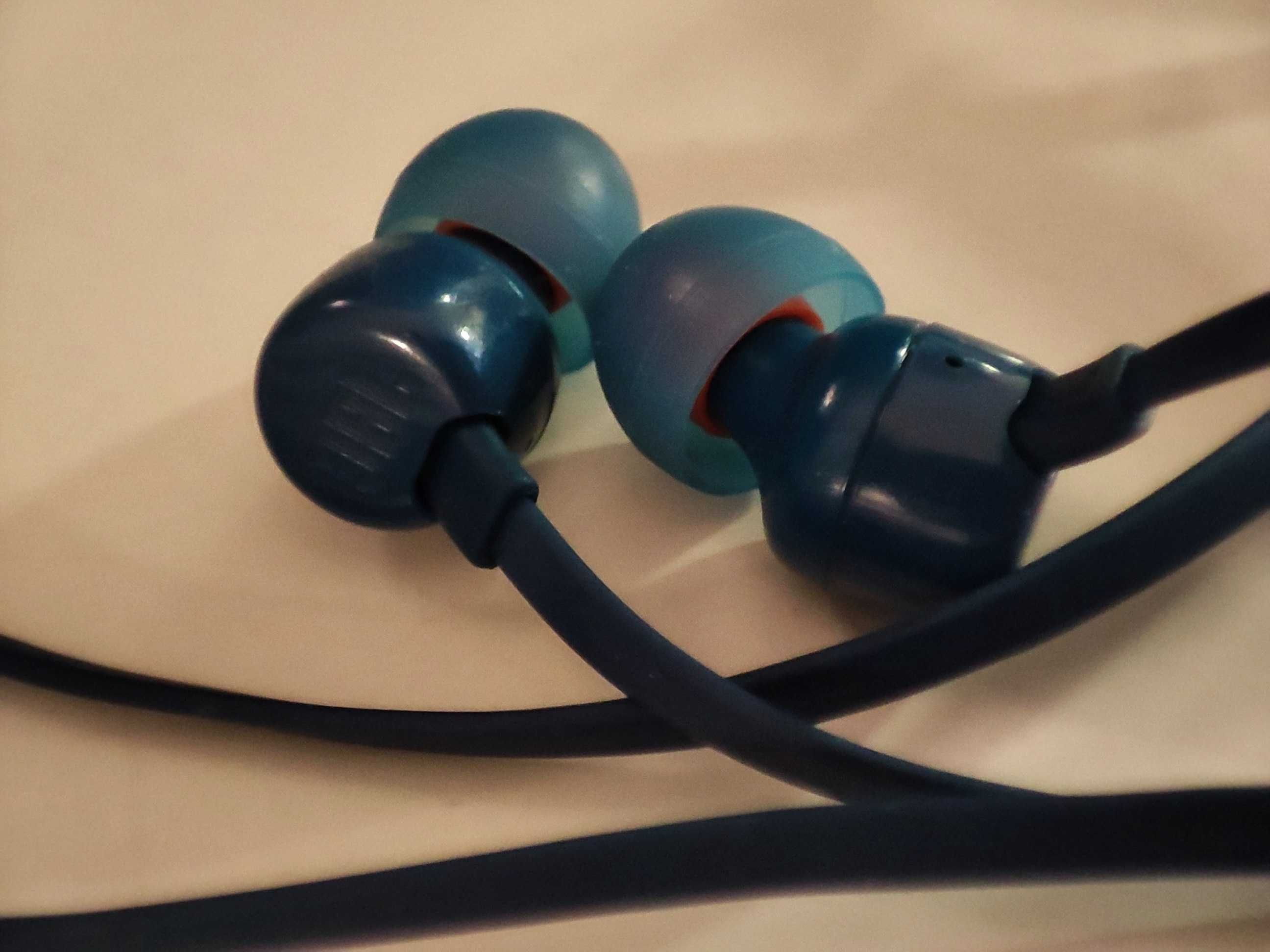 Наушники JBL T110 Blue (JBLT110BLU) состояние новых