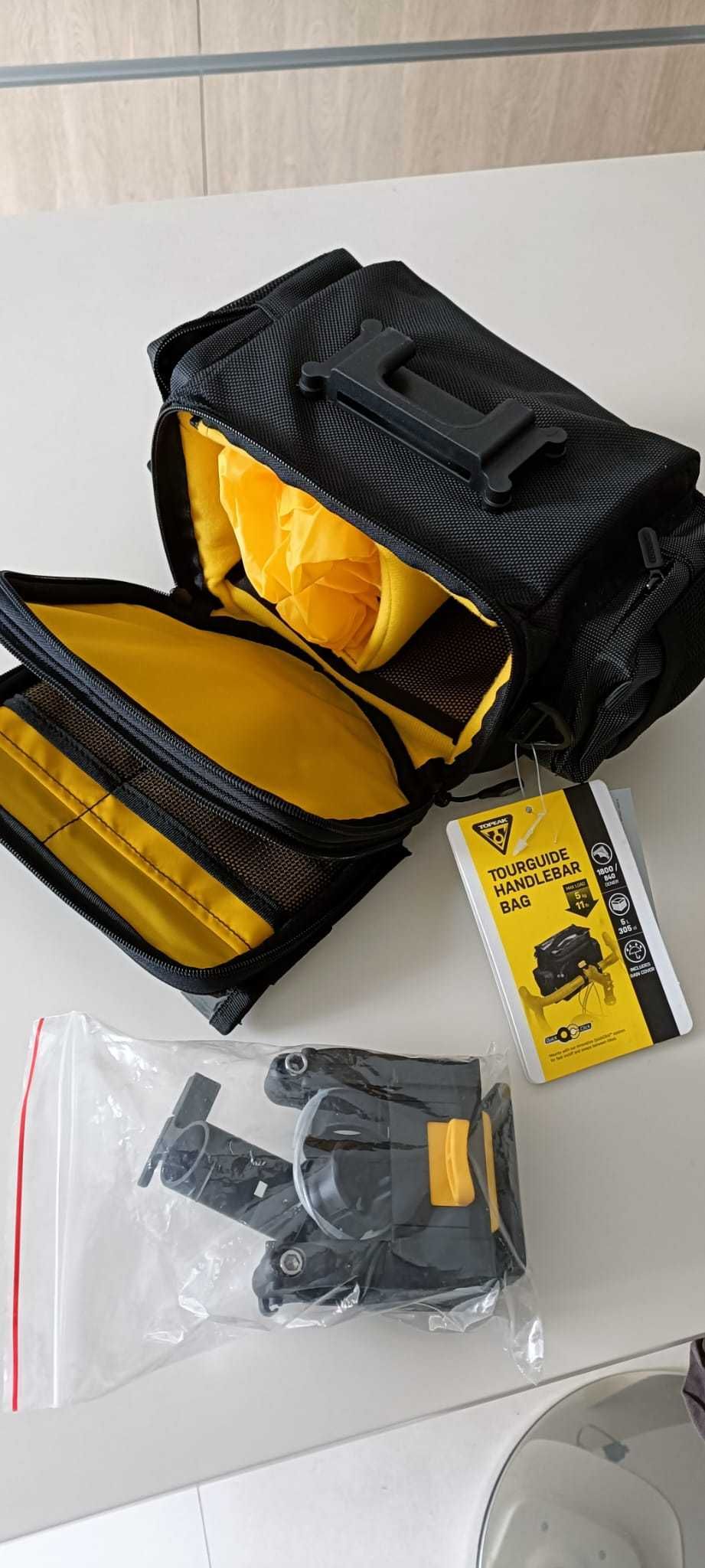 Bolsa de Guiador Topeak 5L como nova