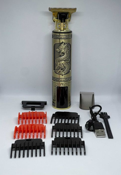Máquina de Cortar Cabelo/Barbear Profissional c/ Acessórios [NOVO]