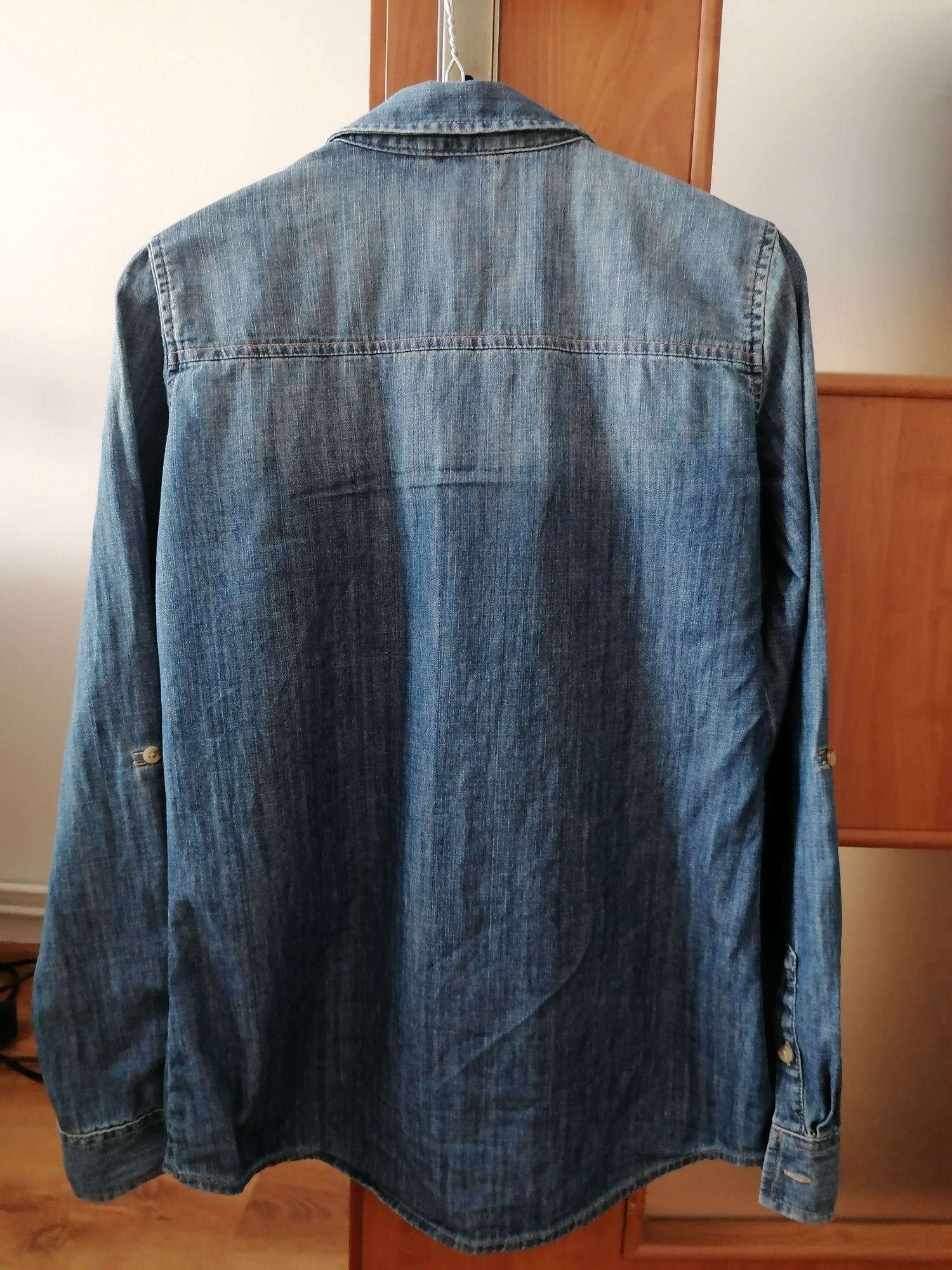 Koszula jeansowa damska Zara rozmiar S