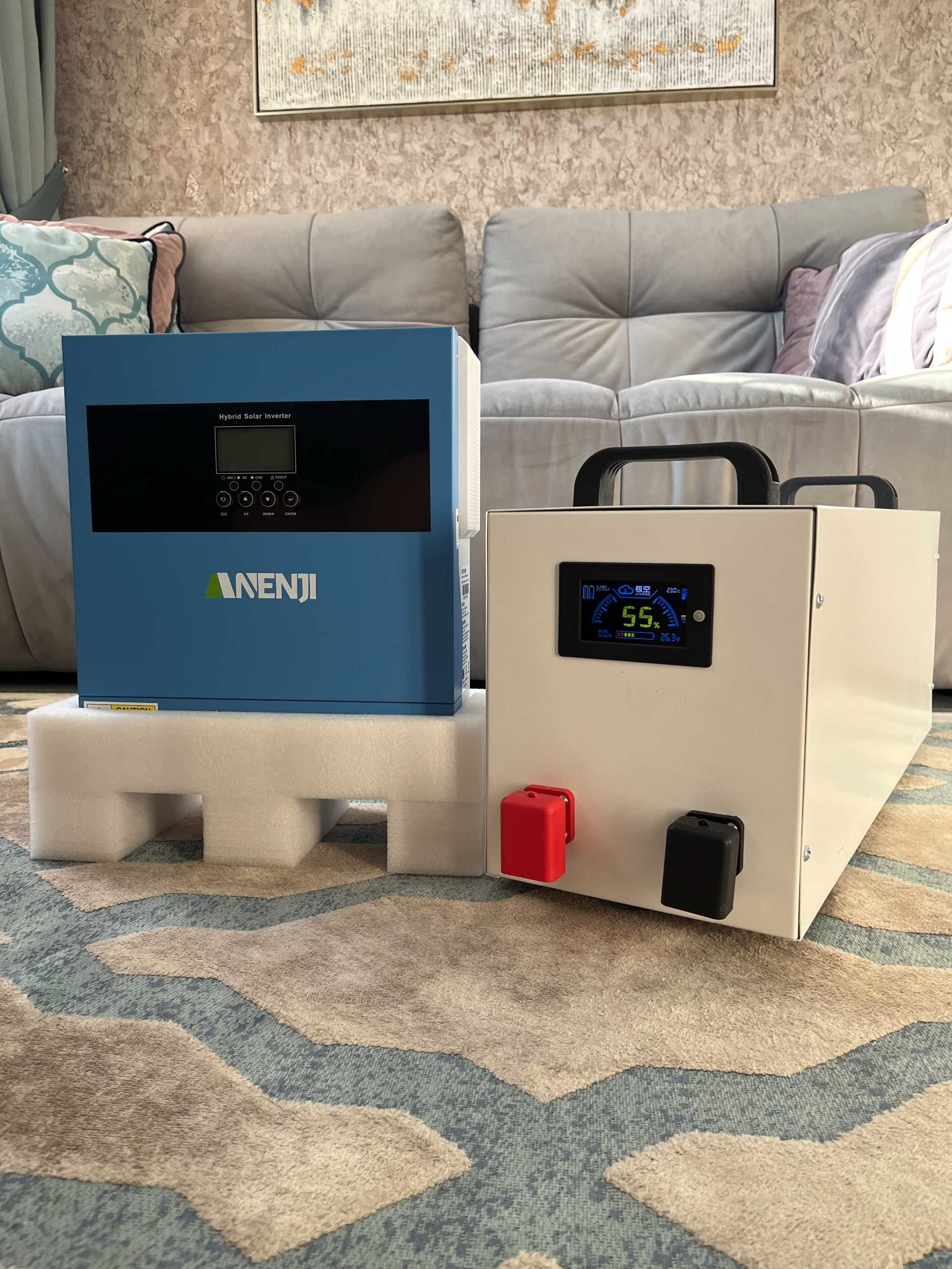 Збірка LiFePO4 24V 280Ah / Cистема безперебійного живлення / ДБЖ / CЕС
