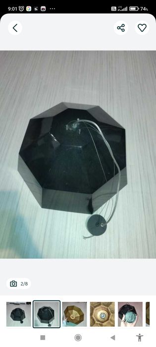 czarna lampa wisząca industrialna