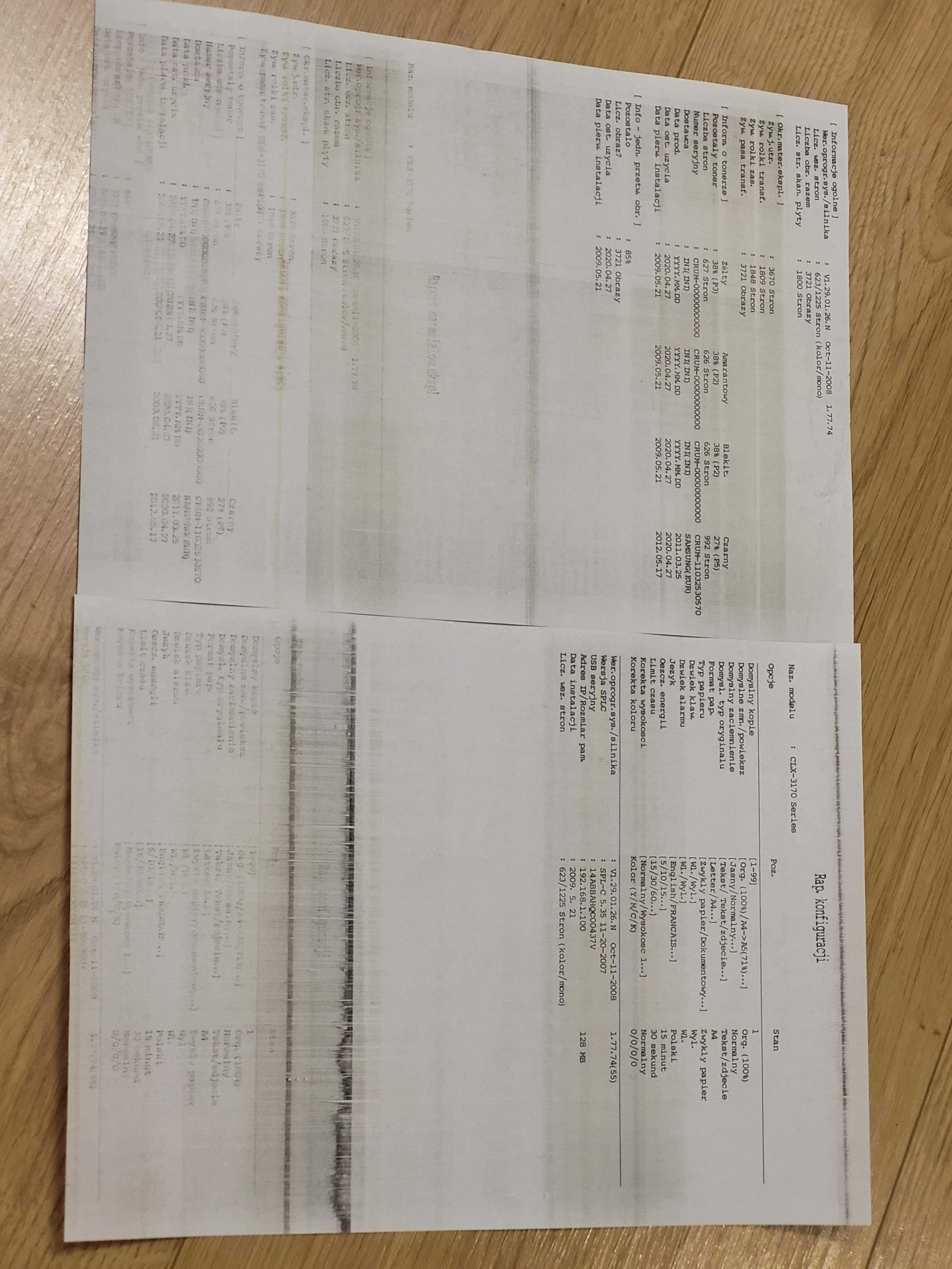 Urządzenie wielofunkcyjne SAMSUNG CLX-3175N - skaner, drukarka