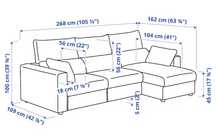 Sofá chaise longue com cama