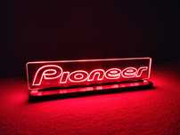 Pioneer, logo, lampka led
