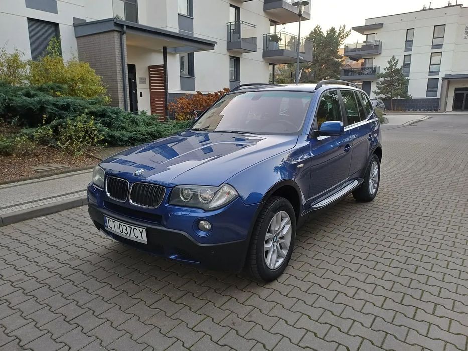 BMW X3 * LIFT *__ ORYGINALNY LAKIER__ Robiony rozrząd w ASO Xenon SKÓRA LCI