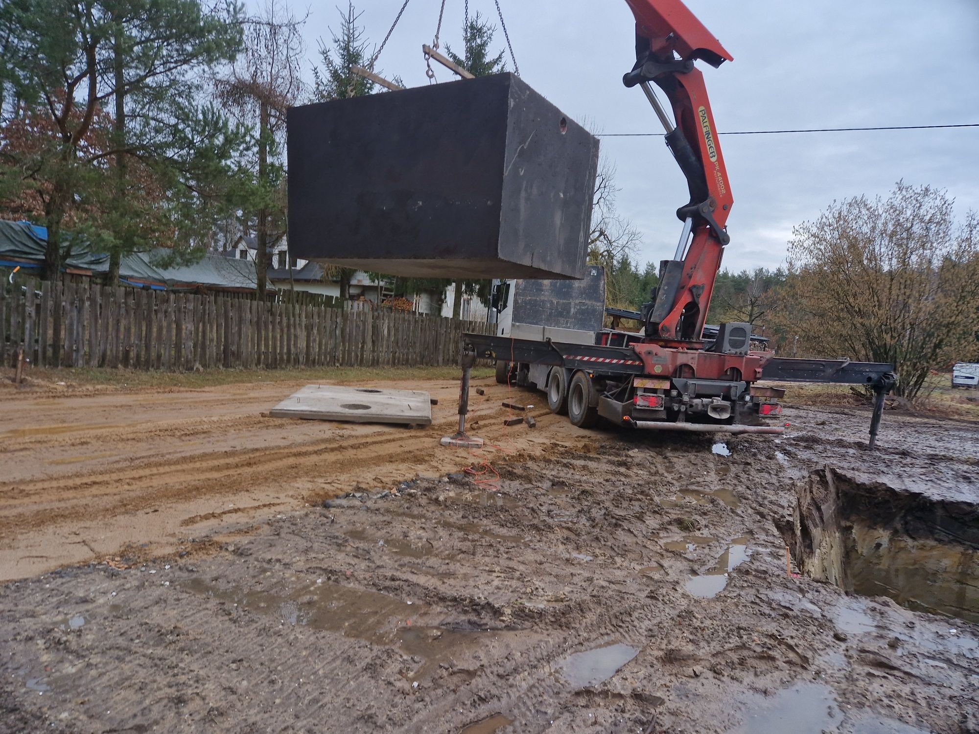 Szambo betonowe dwukomorowe Zbiornik betonowy dwukomorowy Szczelny 10m